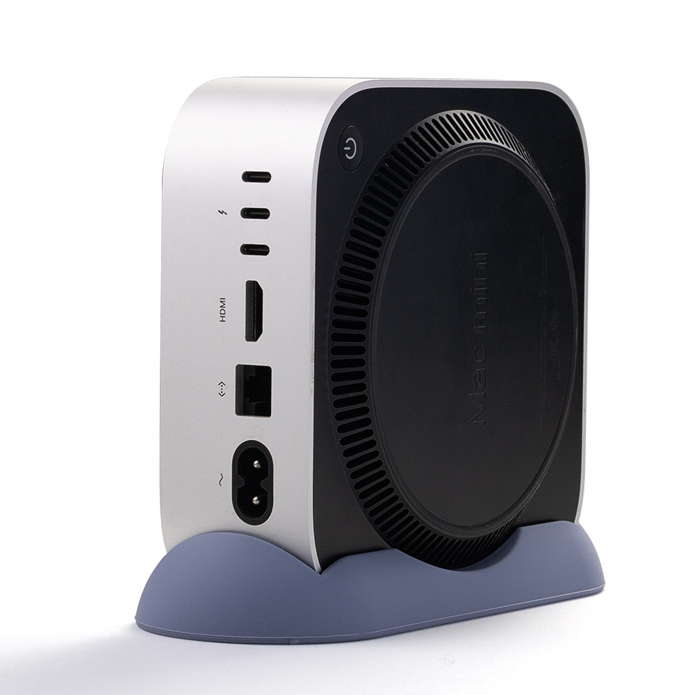 Laptop Accessories Productivity - Silikonowy stojak pionowy do Mac Mini