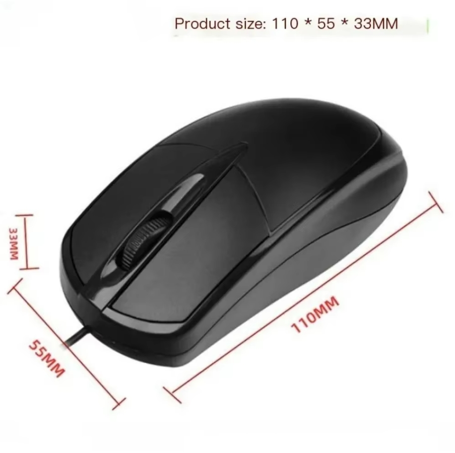 Laptop Accessories Productivity - Mysz optyczna USB przewodowa do laptopa,