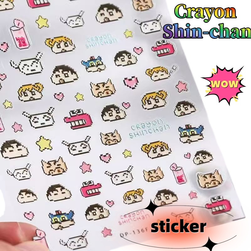 Laptop Accessories Decoration - Zeszyt kreatywny z motywem Crayon Shin-chan,