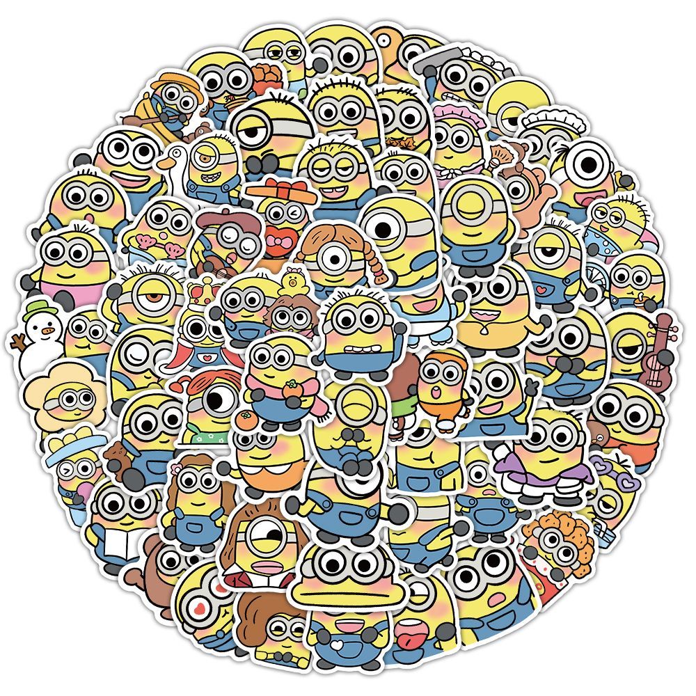 Naklejki Minionki film anime k – Laptop Accessories Decoration recenzja i cena
