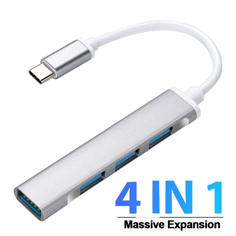 Hub rozszerzający 4-w-1 typu C – Laptop Accessories Productivity recenzja i cena