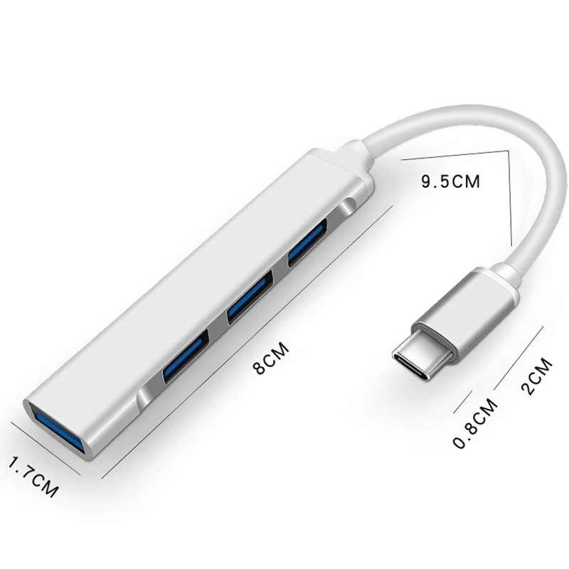 Hub rozszerzający 4-w-1 typu C – Laptop Accessories Productivity recenzja i cena