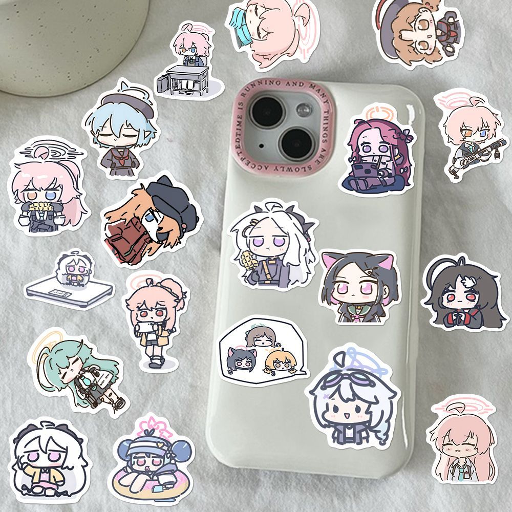 80 szt. Naklejek Anime Blue Ar – Laptop Accessories Decoration recenzja i cena