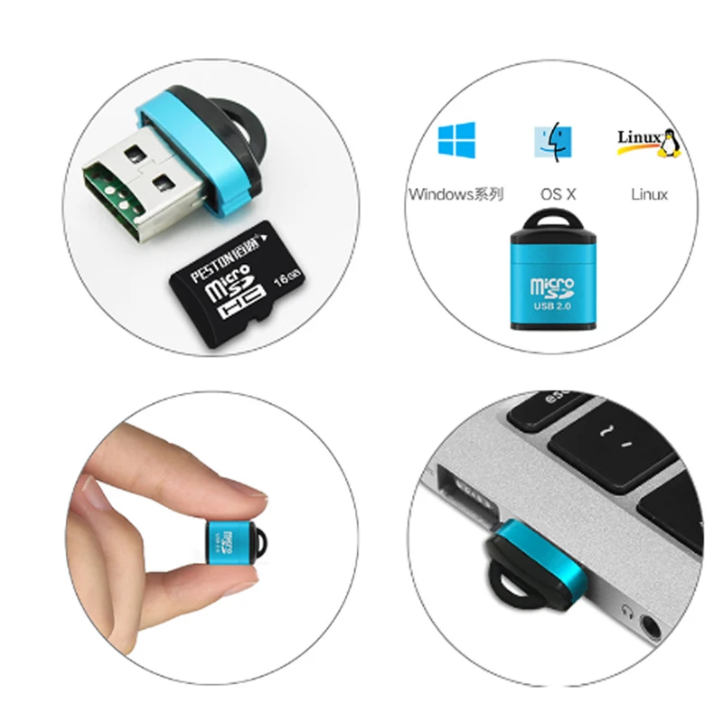 Mini USB Micro SD/TF czytnik k – Laptop Accessories Productivity recenzja i cena