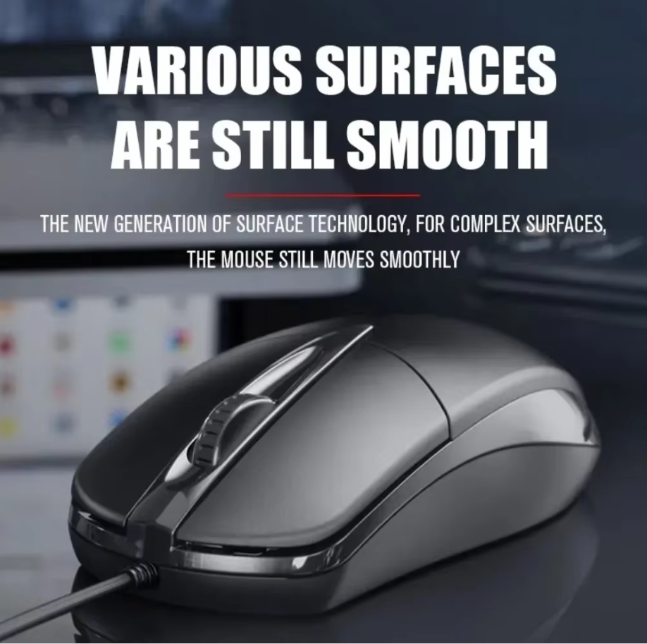 Mysz optyczna USB przewodowa d – Laptop Accessories Productivity recenzja i cena