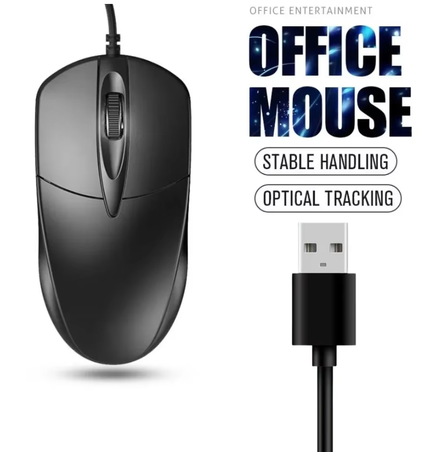 Mysz optyczna USB przewodowa d – Laptop Accessories Productivity recenzja i cena
