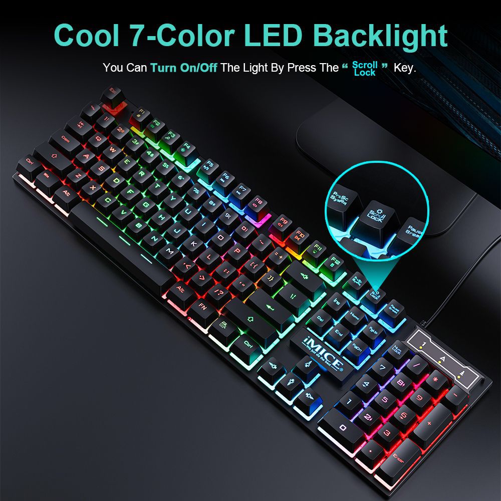 Wodoodporny, podświetlany, prz – Laptop Accessories Combo Set recenzja i cena