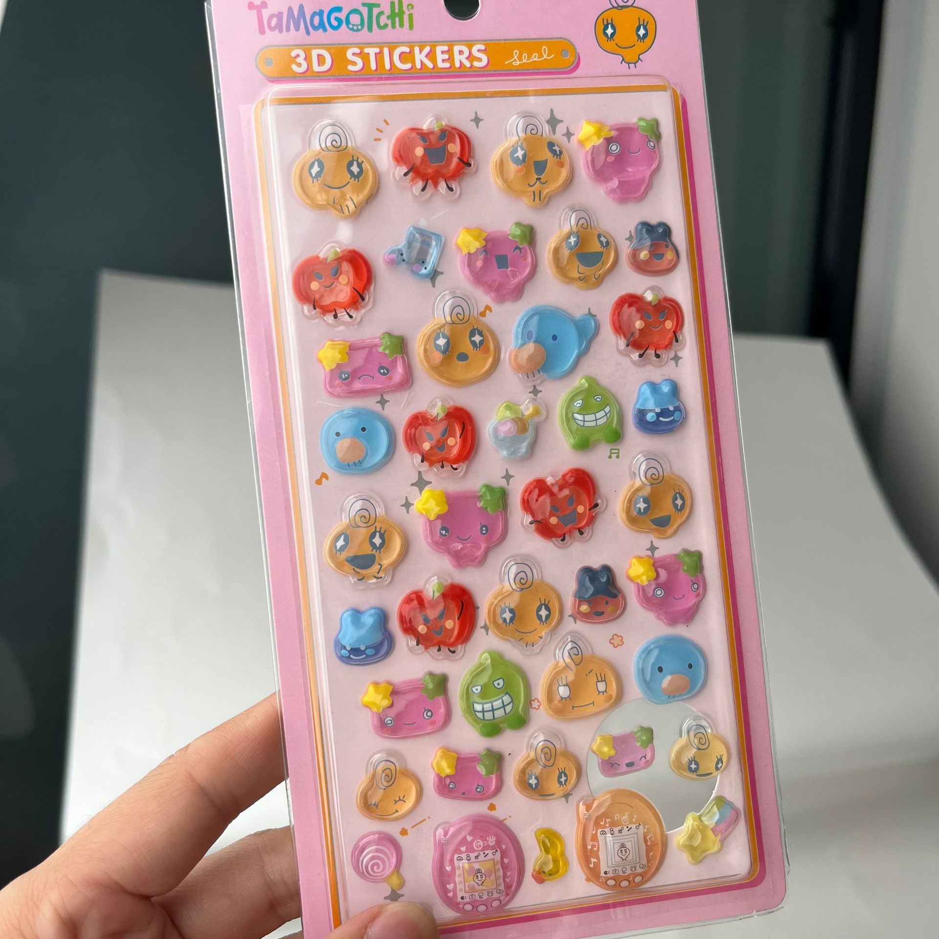 Urocze naklejki 3D Tamagotchi, – Laptop Accessories Decoration recenzja i cena