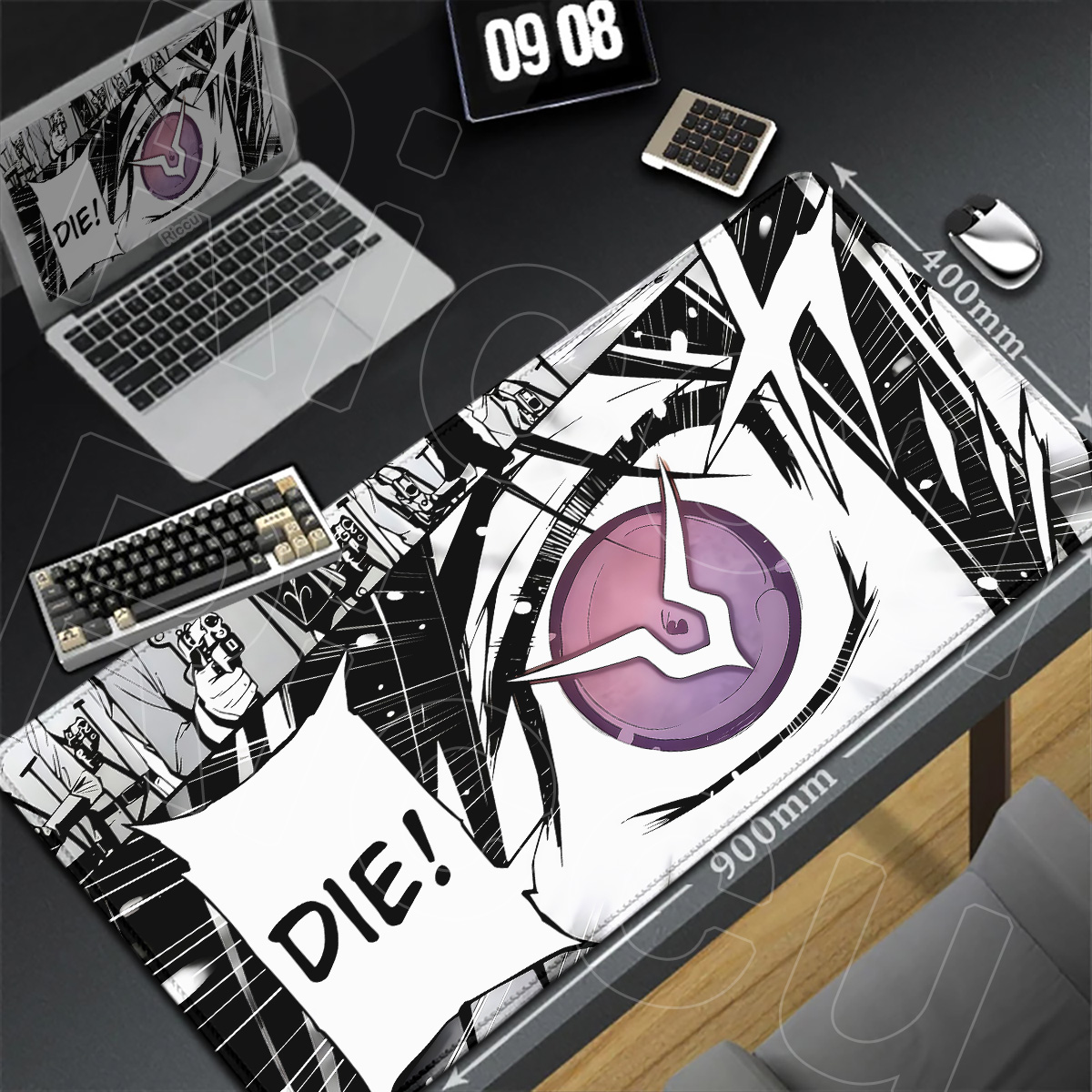 Duża podkładka pod mysz z moty – Laptop Accessories Productivity recenzja i cena